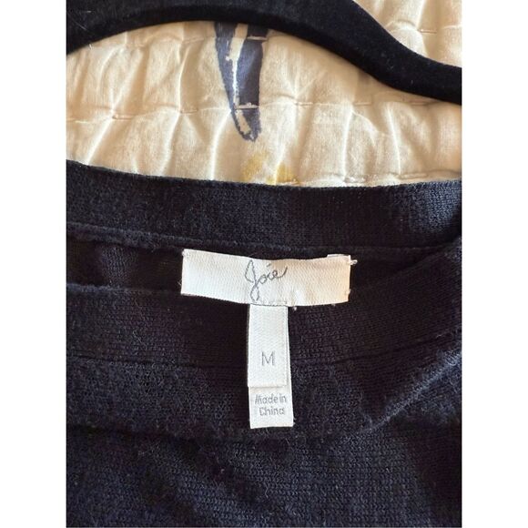 Joie black slouch blouse top size medium - Picture 3 of 3
